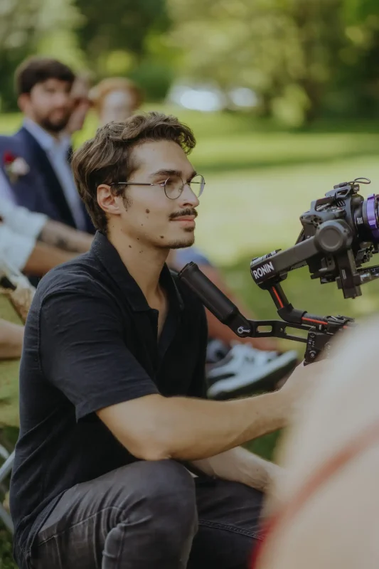 Portrait du videaste de mariage Alexandre Petrella